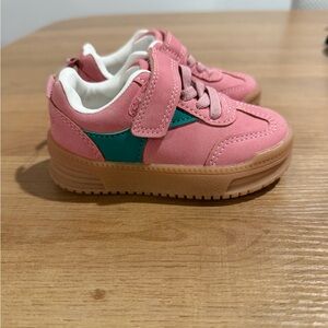 Carter's Pink and Teal Kids Sneakers